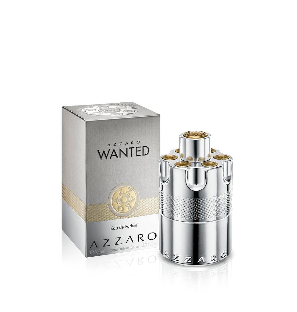 Azzaro front bottle view showing elegant design and premium appeal