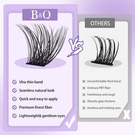 B&Qaugen hand applying a single cluster showing beginner-friendly quick placement