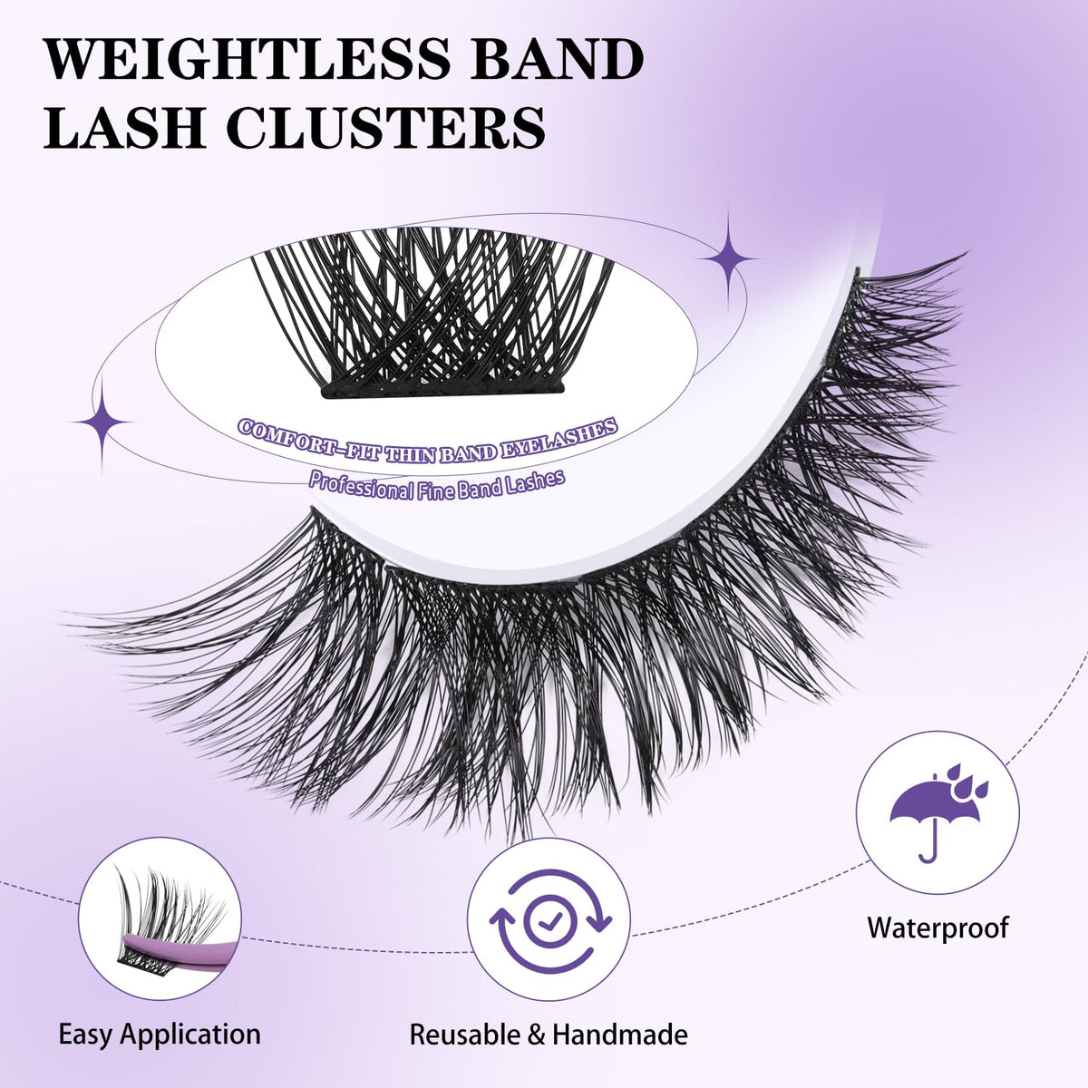 B&Qaugen close-up of D-curl cluster stem and fibers showing natural blend benefit