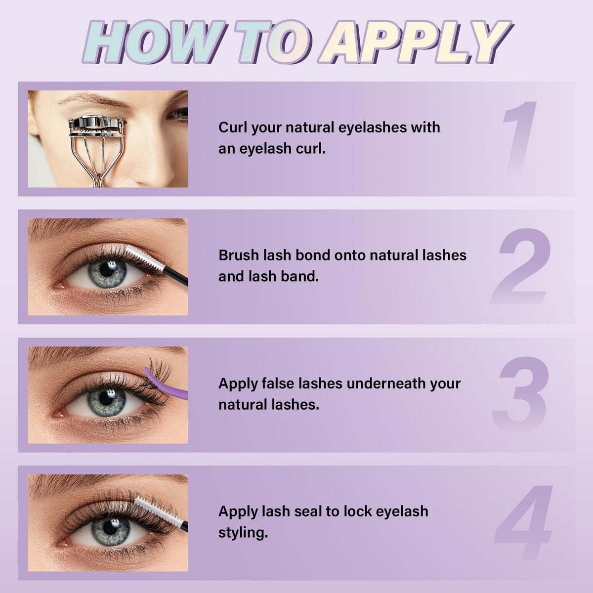 B&Qaugen remover oil and cleaned clusters illustrating safe removal and care for reusable lashes benefit