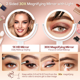 B Beauty Planet 1X side displayed for full-face makeup and true colors
