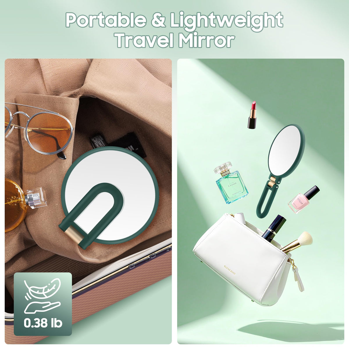 B Beauty Planet 1X side clear reflection for everyday makeup checks