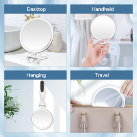 B Beauty Planet 30x reflection showing skin detail for accurate grooming