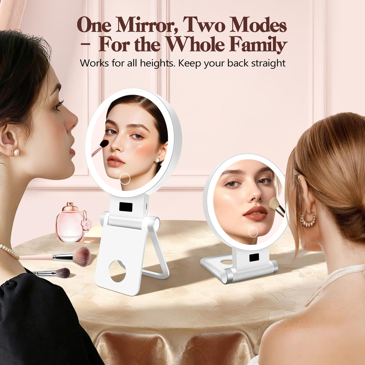 B Beauty Planet charging Type-C port view showing easy recharging convenience