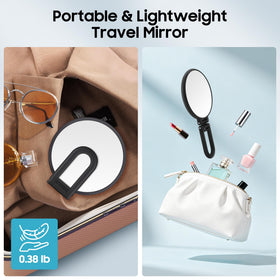 B Beauty Planet on vanity desktop setup providing steady angle control benefit