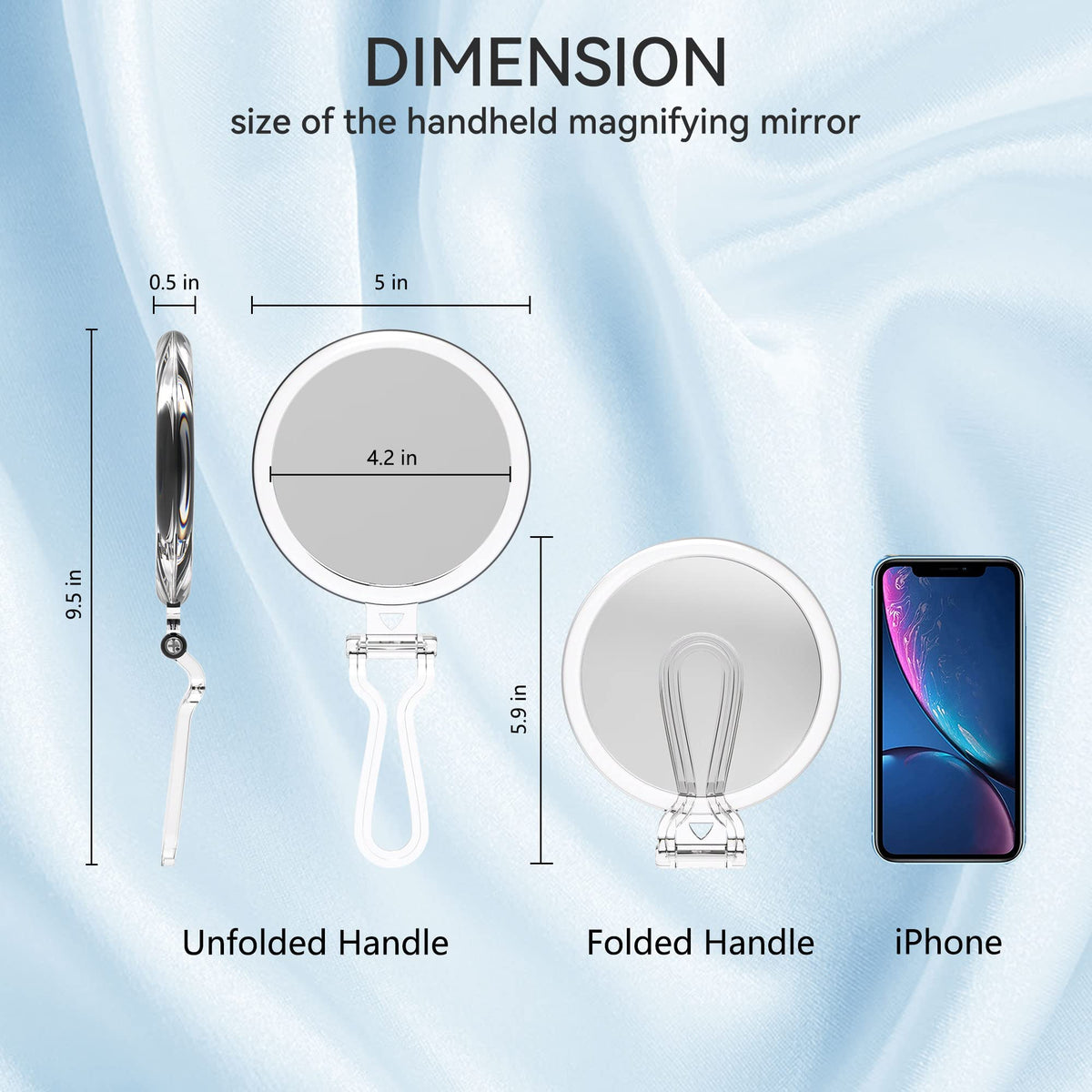 B Beauty Planet held in hand to show 5-inch scale and easy portability
