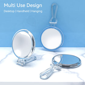 B Beauty Planet precision tweezers beside mirror for targeted hair removal
