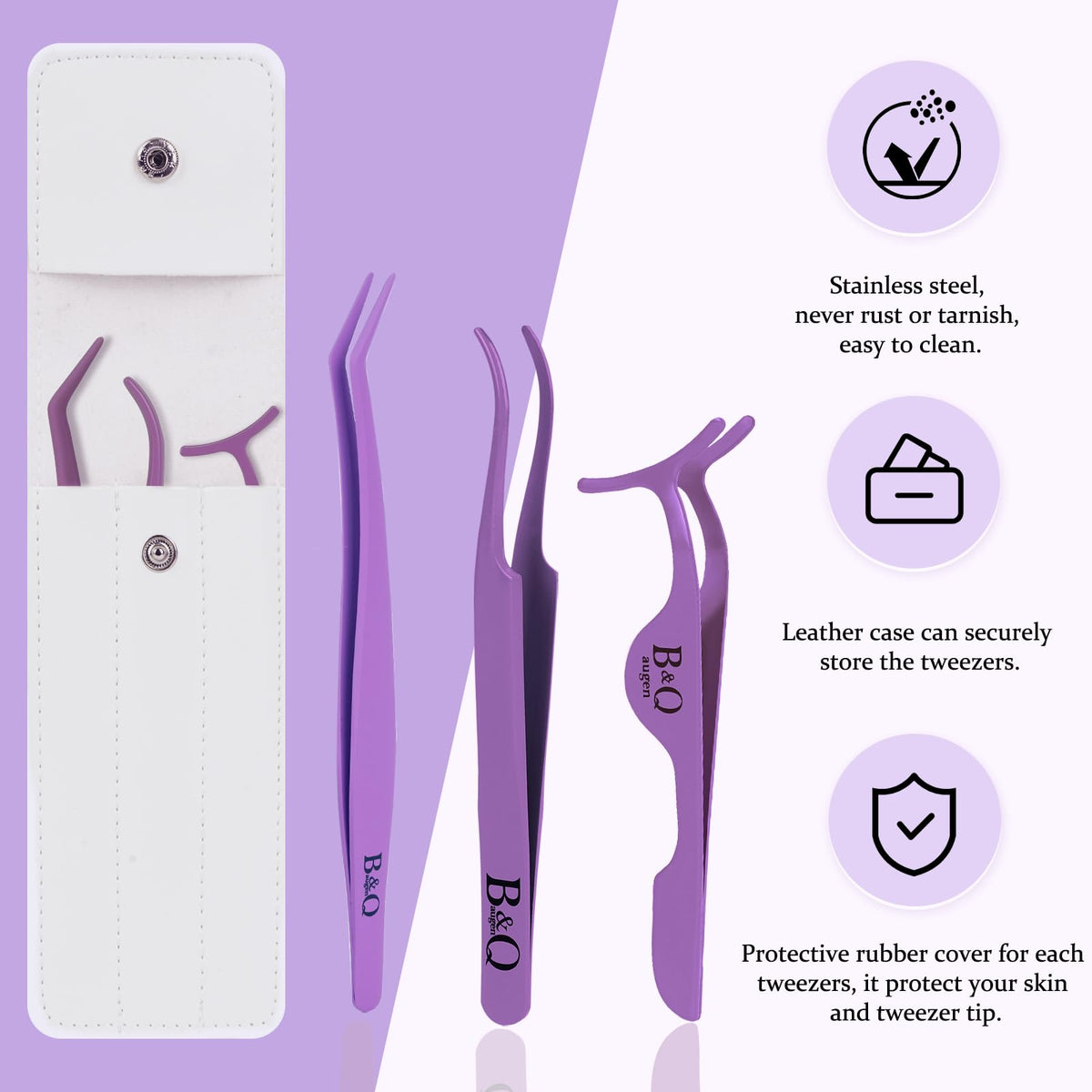 B&Qaugen S-shaped tip detail for ergonomic placement