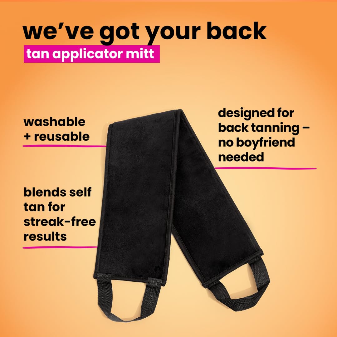 B.TAN body mitt with thumb pocket for precise control around joints benefit