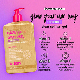 b.tan 16oz bottle next to hand showing true product size and value