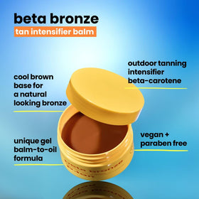 B.TAN being applied on leg for even bronzing and hydration