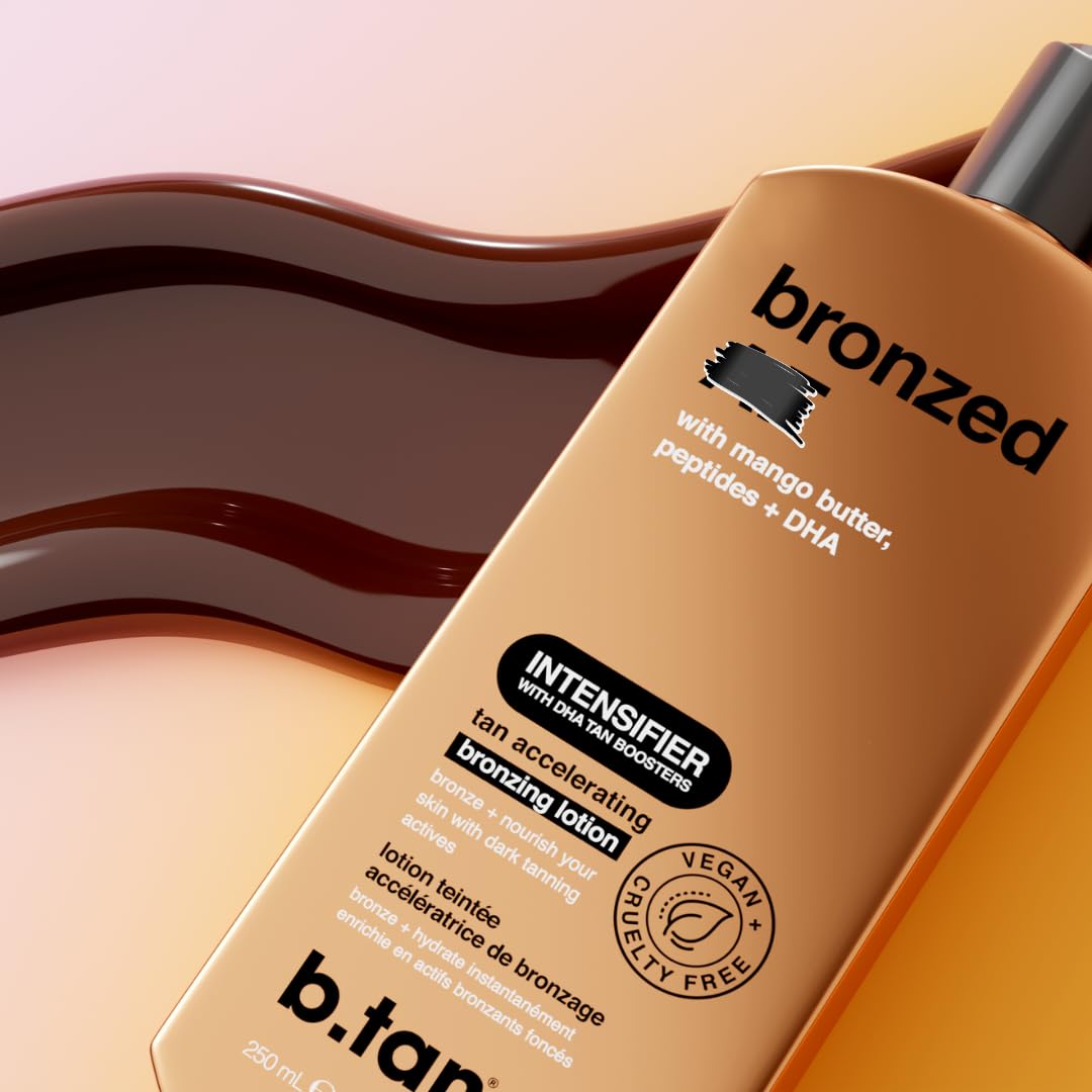 Mango butter and coconut oil visual for B.TAN skin nourishment