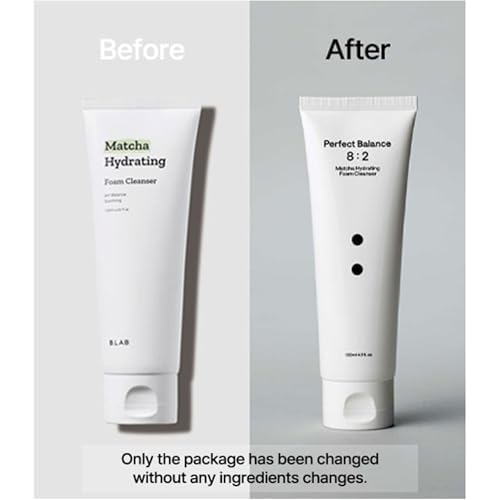 B_LAB dispensing soft foam from pump demonstrating gentle application and easy use