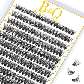 B&Qaugen front packaging tray showing 280 clusters and mixed lengths, easy selection