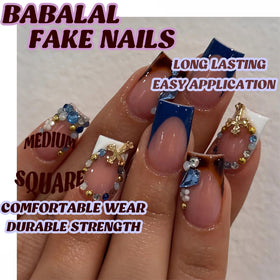 BABALAL side profile demonstrating nail thickness and natural curve for comfortable fit
