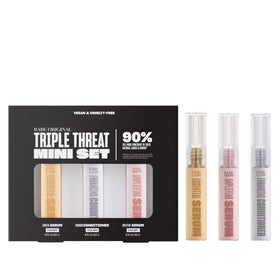 BABE ORIGINAL front packaging showing trio set and travel convenience