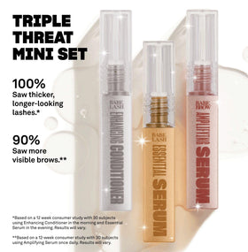 BABE ORIGINAL lash conditioner application demonstrating morning layering benefit
