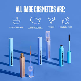 BABE ORIGINAL bottle on vanity suggesting nightly skincare routine integration