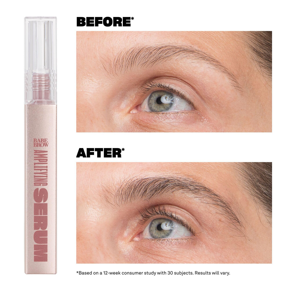 BABE ORIGINAL wand close-up demonstrating precise applicator for targeted strokes