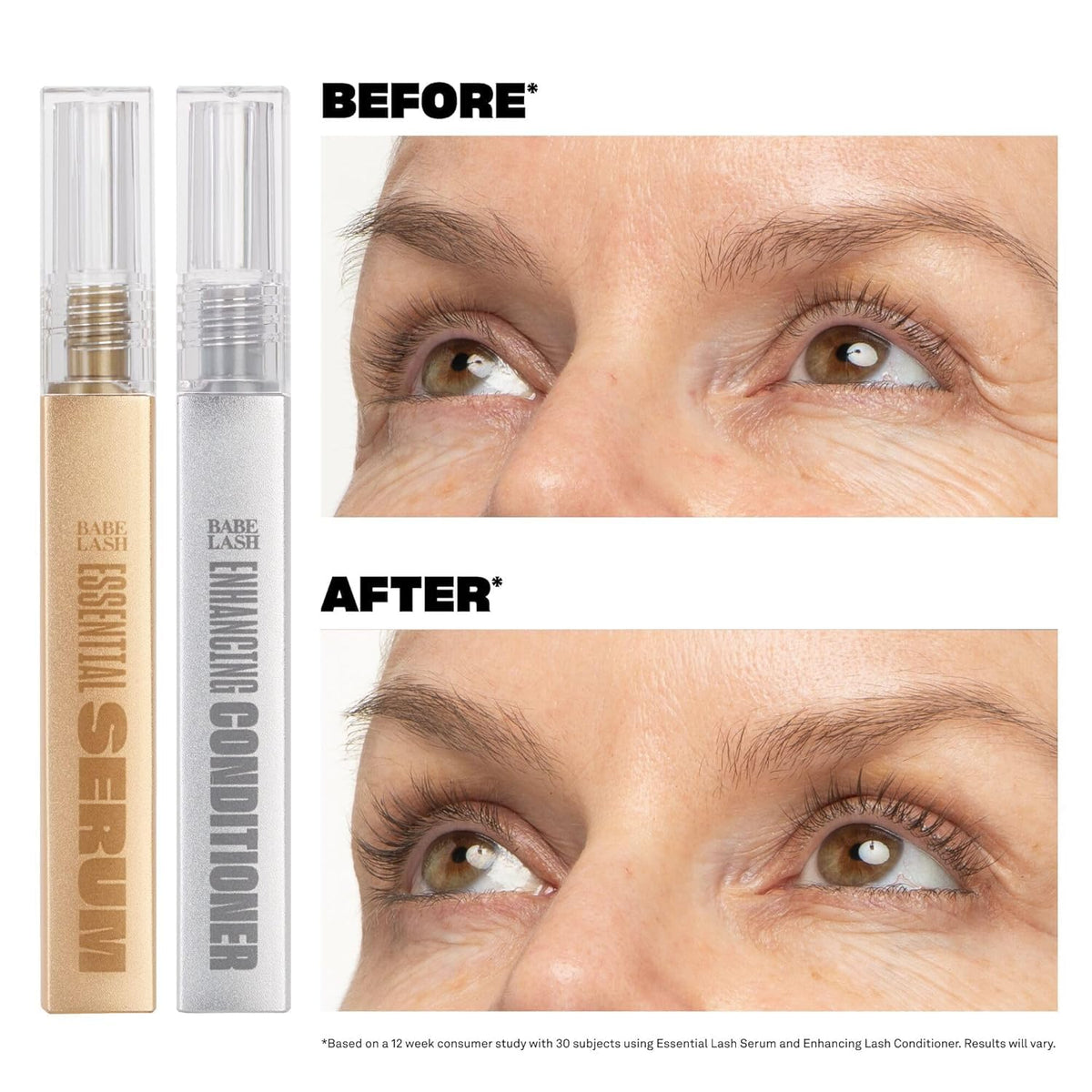 BABE ORIGINAL close-up of serum texture highlighting moisturizing benefit