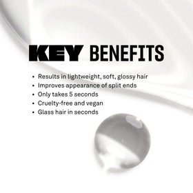 Babe Original ingredient shot of vegan keratin conveying strength and hydration benefit