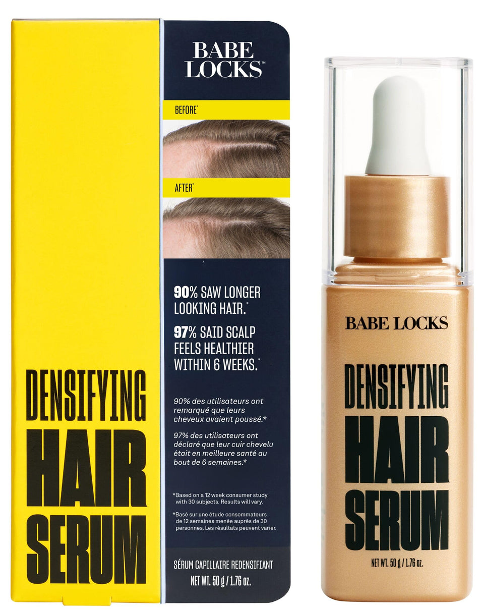 BABE ORIGINAL front bottle view showing product and clean packaging benefit