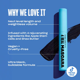 BABE ORIGINAL brush bristles detail displaying even product distribution for defined lashes