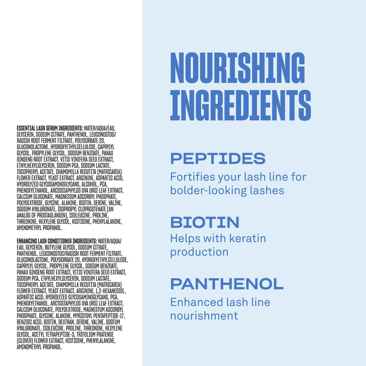 Babe Original packaging label and ingredients close-up showing transparency benefit