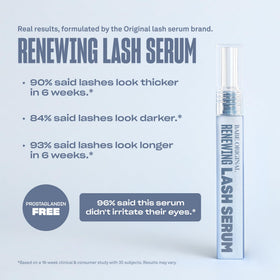 BABE ORIGINAL serum texture drop on fingertip, lightweight nourishing formula benefit