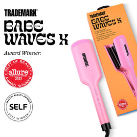 Babe Waves texture wave sample showing soft S-shaped waves and smooth finish