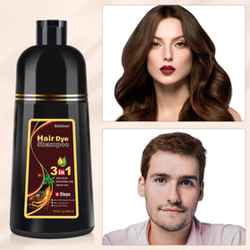 Bablabear being applied to dry hair in bathroom setting, shows simple at-home use benefit