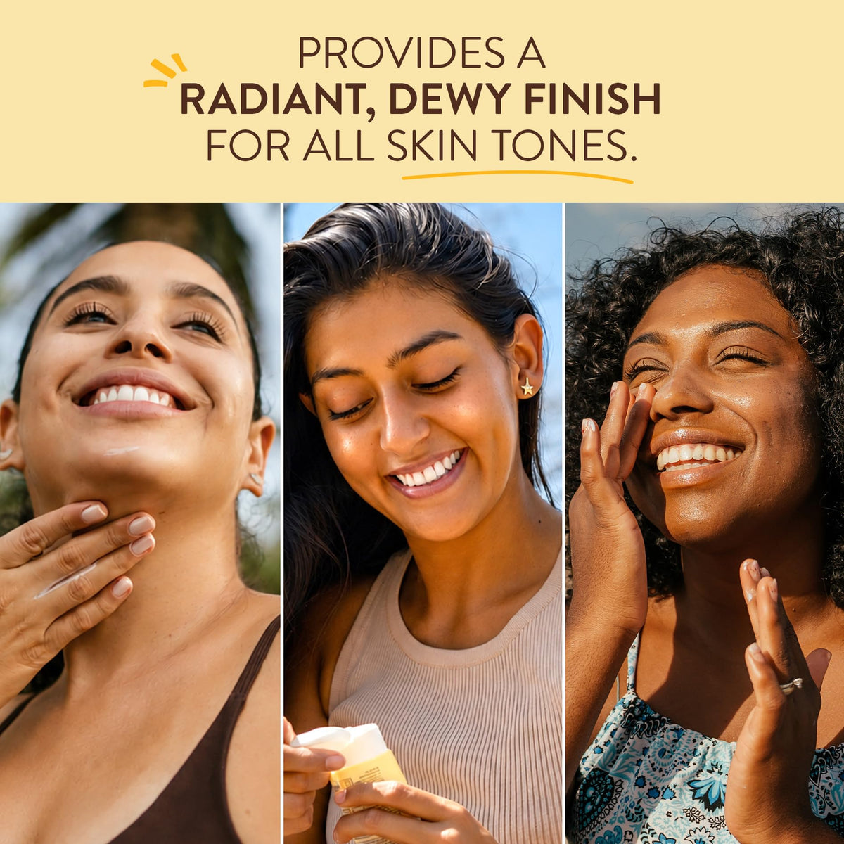 Babo Botanicals application on skin illustrating smooth blendability and comfort