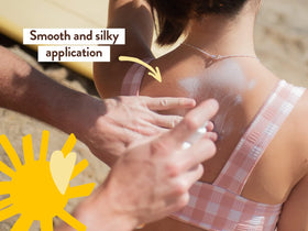Babo Botanicals being applied poolside during outdoor activity for long-lasting wear