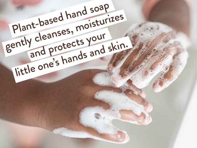 Babo Botanicals pump dispensing foam for quick, low-waste handwashing