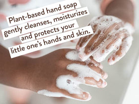Babo Botanicals pump dispensing foam for quick, low-waste handwashing