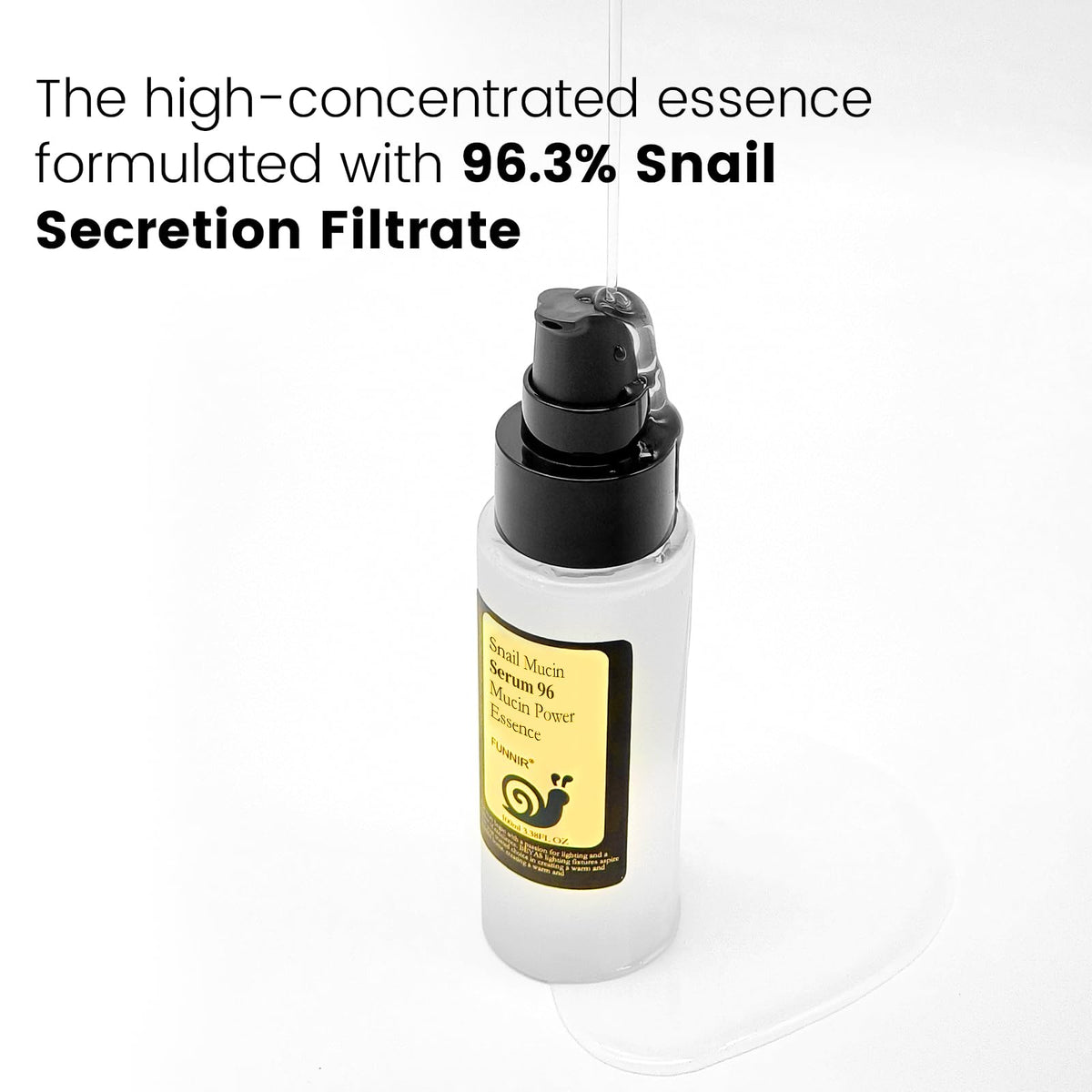 BabyFaceDiary FUNNIR 100ml bottle next to ruler for size and value benefit