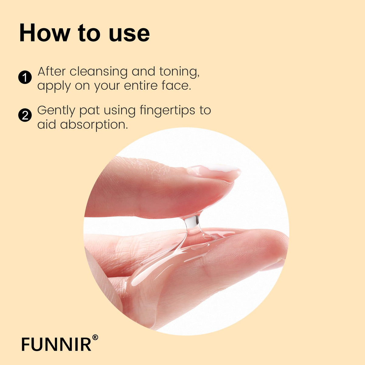 BabyFaceDiary FUNNIR on bathroom shelf in routine setting for daily use benefit