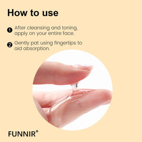 BabyFaceDiary FUNNIR on bathroom shelf in routine setting for daily use benefit