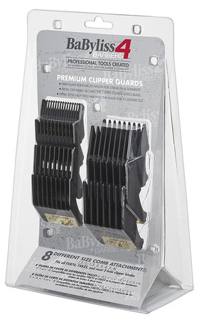 BaBylissPRO guards on a barber station showing professional workflow