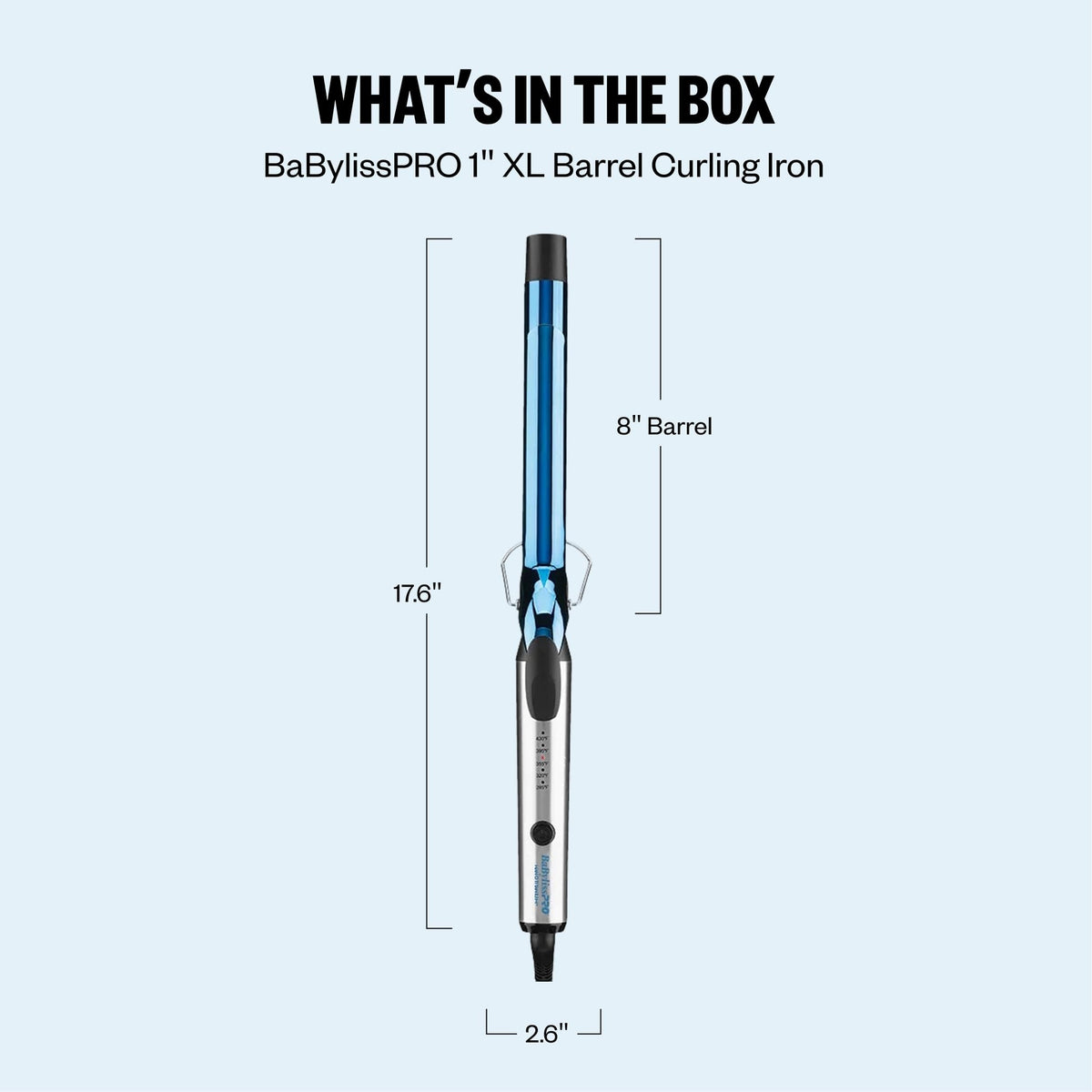 BaBylissPRO travel setup with dual-voltage ready for worldwide use and portable convenience
