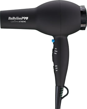 BaBylissPRO Ceramix Xtreme front view showing sleek body and controls for professional performance
