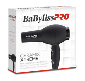 BaBylissPRO Ceramix Xtreme handle grip close-up for comfortable, anti-slip styling control
