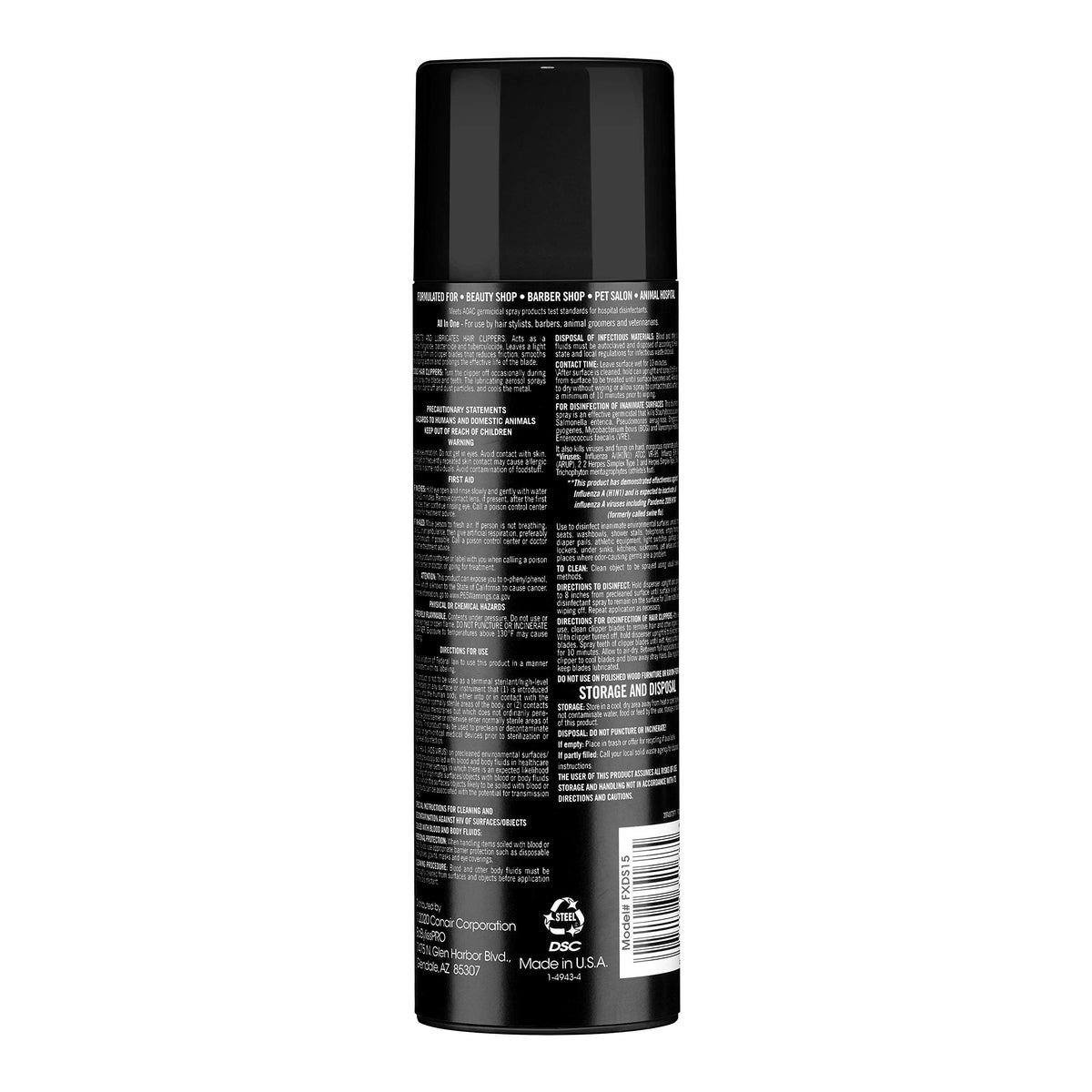 BaBylissPRO nozzle close-up demonstrating precise spray application benefit