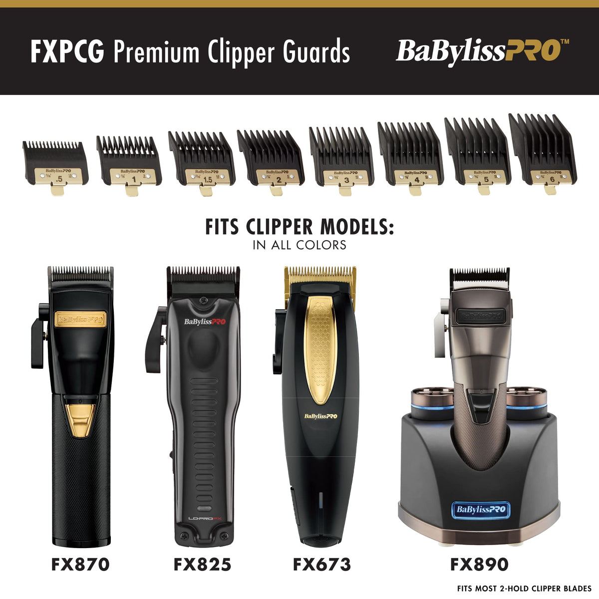BaBylissPRO close-up of extra teeth guiding hair for cleaner cuts