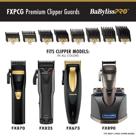 BaBylissPRO close-up of extra teeth guiding hair for cleaner cuts