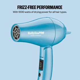 BaBylissPRO concentrator nozzle attached for precise targeted airflow