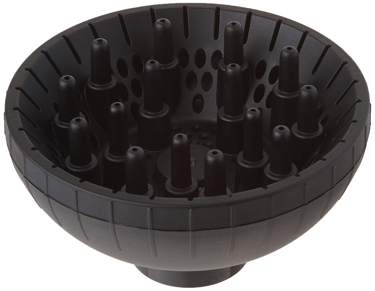 BaBylissPRO diffuser front view showing secure fit and easy snap-on benefit