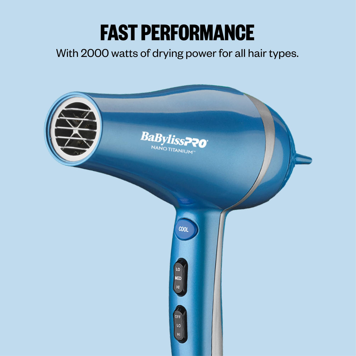 BaBylissPRO diffuser in use to enhance natural curls and reduce frizz