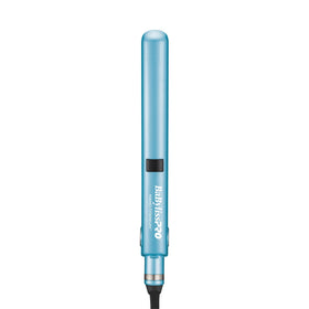 BaBylissPRO flat iron front view showing sleek design and professional finish for precise styling