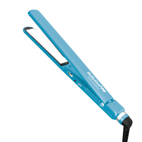 BaBylissPRO flat iron front view showing slim body and plates for precise styling